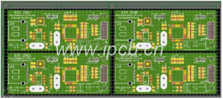 從新定位PCB的原點到陣列板的原點上